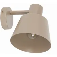 Sigma Vägglampa Dunka , dimbar, Creme / bärnsten, Vardagsrum / matsal, Metall, Modern, Vägglampa, vägglampa inomhus