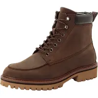 Tamaris Boots med snörning brun
