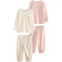 Next Pyjamas beige / ljusrosa
