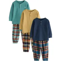 Next Pyjamas marinblå / turkos / curry / orange