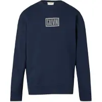 Calvin Klein Cotton Terry Logo Sweatshirt