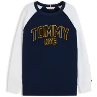 Tommy Hilfiger T-shirt 'VARSITY' blå