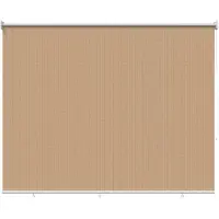 vidaXL Rullgardin utomhus 200x140 cm beige