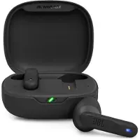 JBL Wave Flex 2 True Wireless-hörlurar med rent basljud - svart