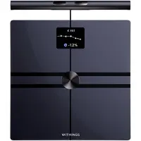 Withings Body Fit – en smart våg med zonbaserad kroppssammansättningsanalys, ämnesomsättningsanalys och hjärthälsoanalys. Medicinteknisk produkt (svart)