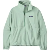 Patagonia W's Micro D 1/2 Zip Fleece P/O Thin Ice