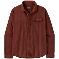 Patagonia LW Fjord Flannel Skjorta mirror weave/rusty red, M