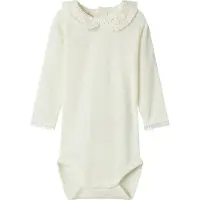 Name it Body l/ä - Ull - Snow White - - 50 - Body L/Ä