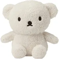 Nijntje Gosedjur - 17 cm - Boris Bear Terry - Cream - - One Size - Gosedjur