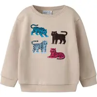 Name it Sweatshirt - NmmLocon - Peyote - - 3 år (98) - Sweatshirt