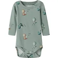 Name it Body l/ä - NbmKarlos - Green Miljö - - 50 - Body L/Ä