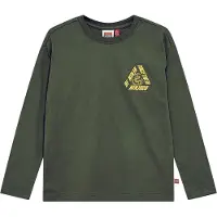 Lego Wear LEGO Ninjago Tröja - LWTaj 603 - Militärgrön m. Tryck - - 5 år (110) - Tröja