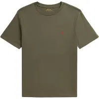 Ralph Lauren T-shirts med korta ärmar SS CN-TOPS-T-SHIRT pojkar - Kaki - 18 / 20 Jahre