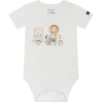 Hust and Claire Body k/ä - Billy - Ivory m. Tryck - - 2 år (92) - Body K/Ä
