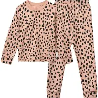 Liewood Pyjamas - Wilhelm - Leo Spot/Pale Toscana - - 86/92 - Pyjamas 2-delad