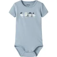 Name it Body k/ä - NbmJensen - Blue Dimma - - 62 - Body K/Ä