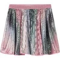 Name it Kjol - NmfLexes - Blomning Ginger - - 4 år (104) - Kjol