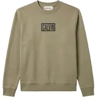 Calvin Klein Jeans Sweatshirt mörkbeige / svart