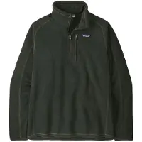 Patagonia - M's Better Sweater 1/4 Zip Old Growth Green för Unisex - Storlek S - Grön