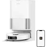 Dreame D30 Ultra, Dammpåse, Vit, Rund, 3,2 l, Mop washing, Laddning, 65 dB