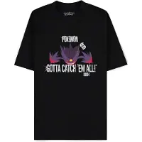 Difuzed Pokémon Mega Gengar T-shirt Med Korta ärmar