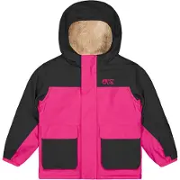 Picture Organic Clothing - Skidjackor barn - Snowy Toddler Jkt Beetroot Powder för Unisex - Barnstorlek 84-89 cm - Rosa