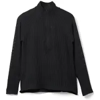 Houdini W's Pace Flow Half Zip True Black