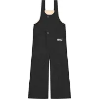 Picture Organic Clothing - Skidbyxor barn - Snowy Bib Pants Black för Unisex - Barnstorlek 84-89 cm - Svart
