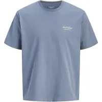 Jack & Jones Junior T-shirt 'JJEArchive' ljusbeige / safir