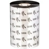 Zebra 3200 Färgband vax/resin | 03200GS06407 | 64mm x 74m (original) 12 band