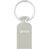 Lexar Pendrive USB-flash-enhet JumpDrive M22 64 GB, USB 2.0, Silver