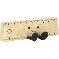 Jellycat Gosedjur - 8x20 cm - Amuseables Linjal - - One Size - Gosedjur