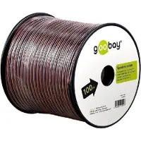 Goobay - Högtalarkabel 2 x 0,50 mm² 100m