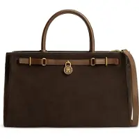 Tommy Hilfiger The American Icon Suede Tote Bag