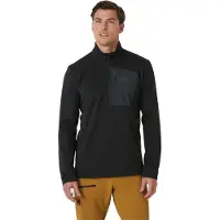 Helly Hansen Versalite 1/2 Zip, Fleecetröja, Herr, Svart
