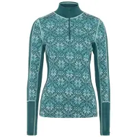 Kari Traa Women's Anna Half Zip Peacock