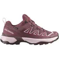 Salomon - Vandringsskor dam - X Ultra 360 Edge GTX W Huckleberry/Maroon Banner för Unisex - Storlek 39 1/3 - Bordeaux