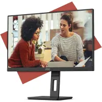 AOC 27E3QAF LED-skärm EEK E (A - G) 68.6 cm (27 tum) 1920 x 1080 pixel 16:9 4 ms HDMI, DisplayPort, Hörlursuttag, Audio Line In, Audio Line Out, USB 3.2 Gen 1