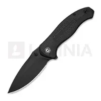 CIVIVI Vyrent fällkniv, Black G-10, Black Stonewash