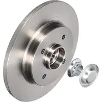 Brembo Bromsskiva 08A72917 bak, full, 1 Stycke