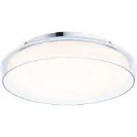 Paulmann Taklampa Luena, Förkromad / silver, Vardagsrum / matsal, Metall, Modern, Taklampa