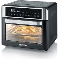 Severin TO 9579 Toastofen „Bake & Fry“ Toastugn / kombination av ugn och varmluftsfrieus Timerfunktion, Varmluftsfunktion 25 l