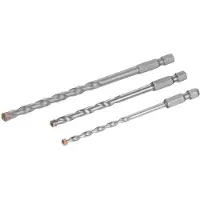 Irwin 3-delar borrsats för betong IW2041102; 4, 5, 6 mm; 1/4'' HEX; 3 st.