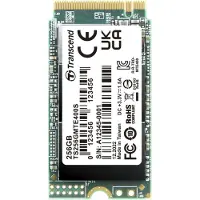 Transcend MTE400S - SSD - 256 GB - inbyggd - M.2 2242 - PCIe 3.0 x4 (NVMe)