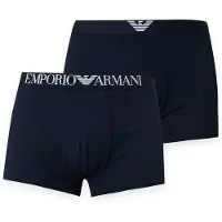 Emporio Armani Boxershorts marinblå / vit