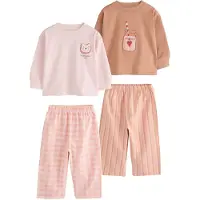 Next Pyjamas mandarin / ljusorange / rosé / röd