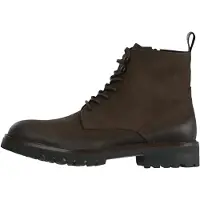 Steve madden Boots med snörning 'Montana' mörkbrun