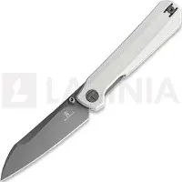 Bestechman Curvee - Grey PVD - G10 fällkniv, vit