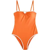 Mint Velvet Shapingbaddräkt orange