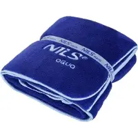 NILS NAR14 GRANITE FROTTE MICROFIBER TOWEL 160X80cm AQUA